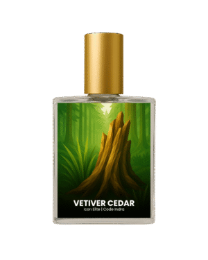 Dunhill Icon Elite inspired perfume India – Vetiver Cedar by Code Indra