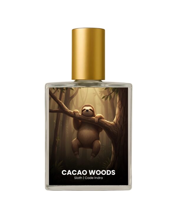 Zoologist Sloth inspired perfume India – Cacao Woods by Code Indra