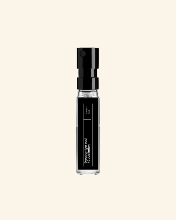 Great Amber Oud Inspired by Amouage Jubilation 40 Man - 5ml Sample